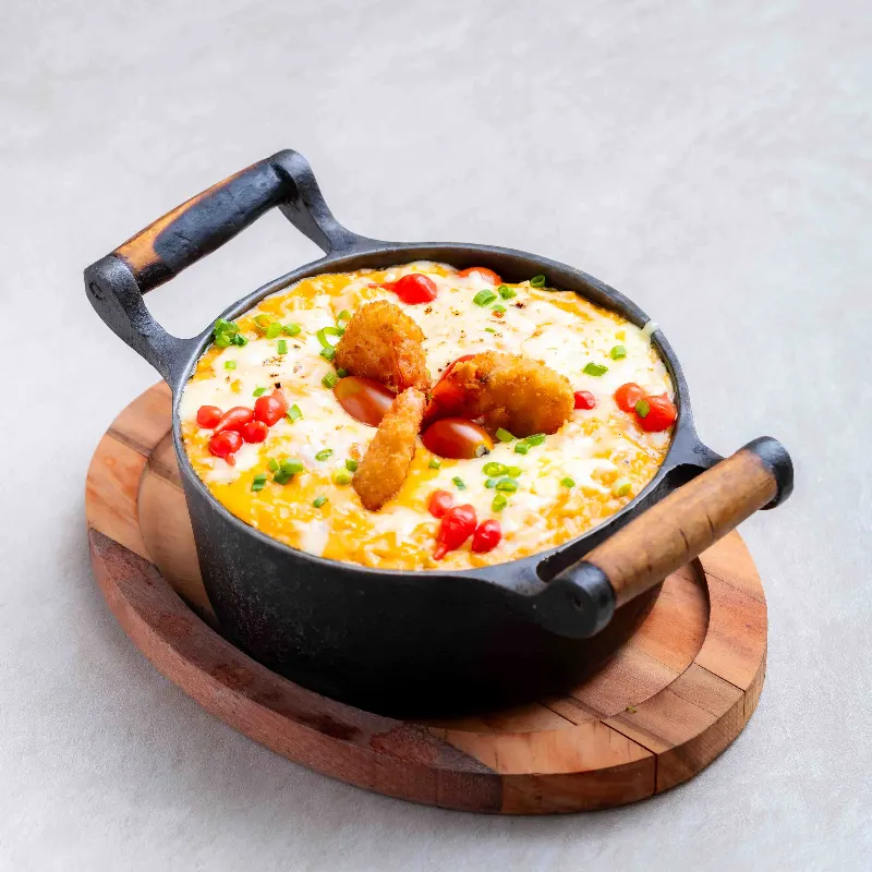 Panelinha de Camarão - Serve 3 Pessoas