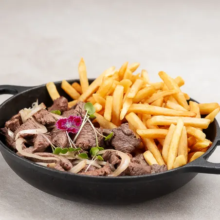 Fraldinha com Fritas