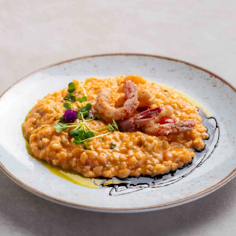Risoto de Camarão