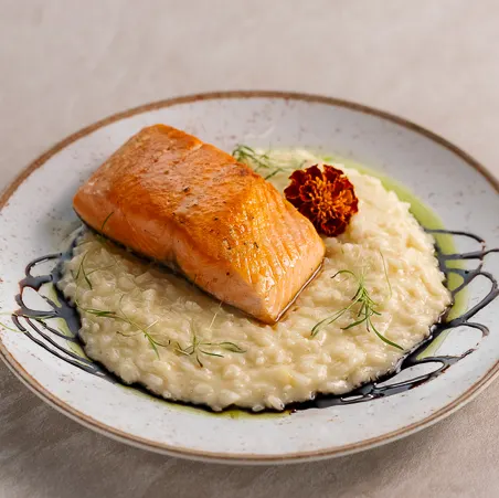 Risoto de Salmão