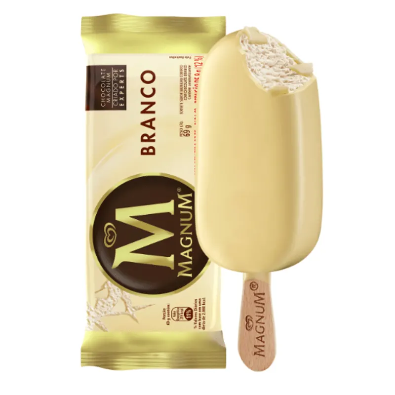 Magnum branco Kibon